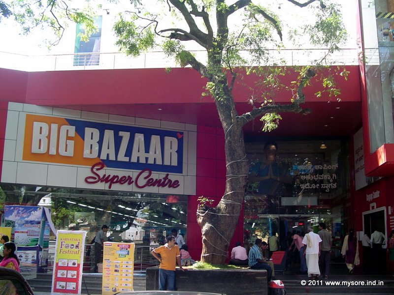 Big Bazaar supermarket in Mysore