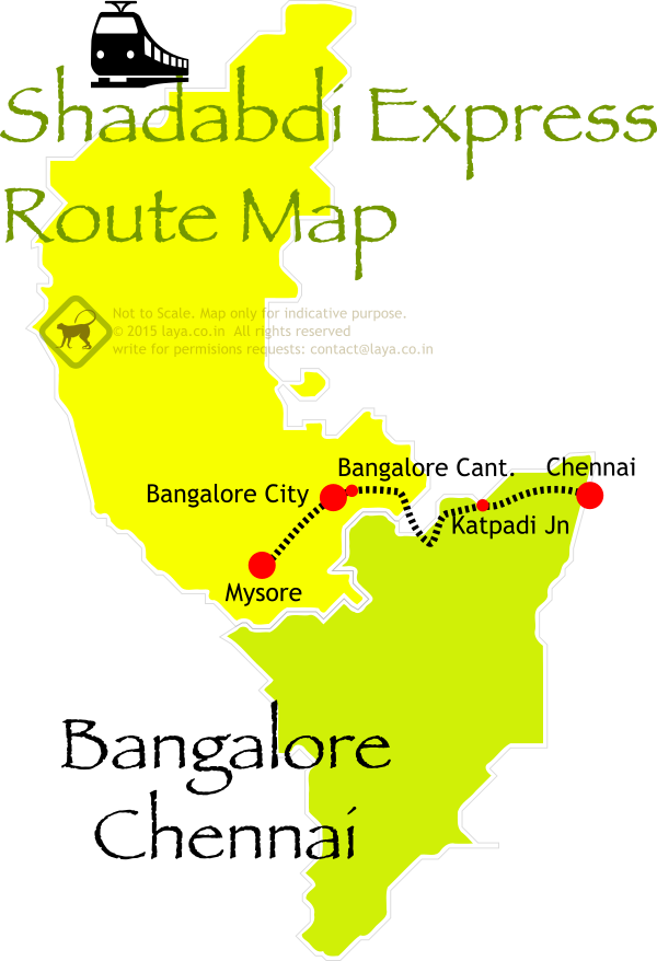 travel route mysore